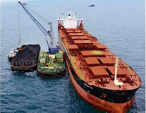 indonesian coal suppliers: Loading Coal Process Barge To Vessel