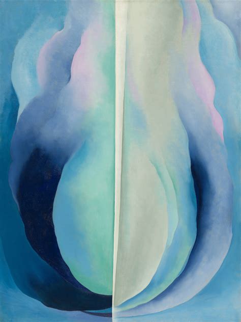 Georgia O'Keeffe. Abstraction Blue. 1927 | MoMA