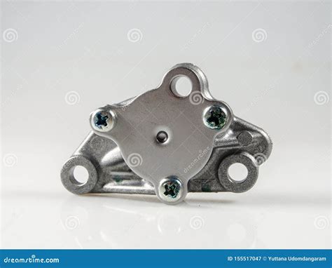 OIL PUMP Engine Motorcycle Spare Part Stock Image - Image of motor ...