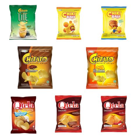 Jual ANEKA SNACK / MAKANAN RINGAN / JAJANAN CHIKI / CIKI / CHITATO ...