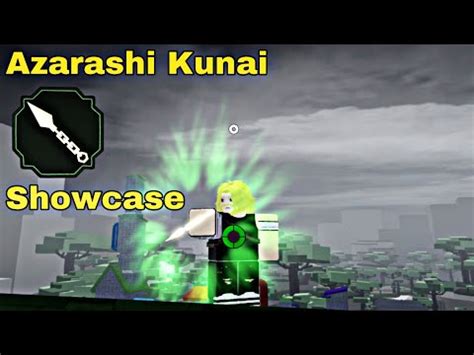 Azarashi Kunai Showcase | Shindo Life - YouTube