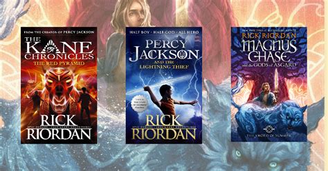 Rick Riordan Books in Order - The Fantasy Review