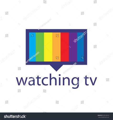 Vector Logo Spectrum Tv Screen Stock Vector (Royalty Free) 539145610 ...