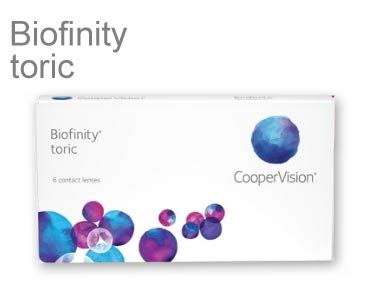 Biofinity Toric Contact Lens for Astigmatism