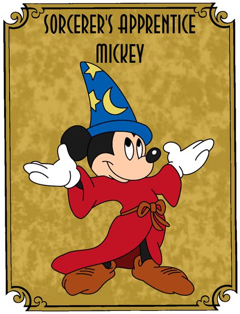 Sorcerer's Apprentice Mickey by Bricerific43 on DeviantArt