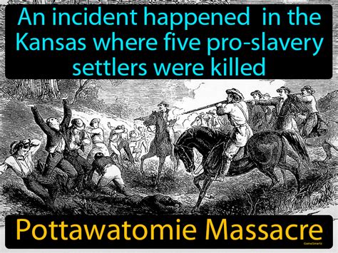 Pottawatomie Massacre Definition & Image | Flippy Flashcards