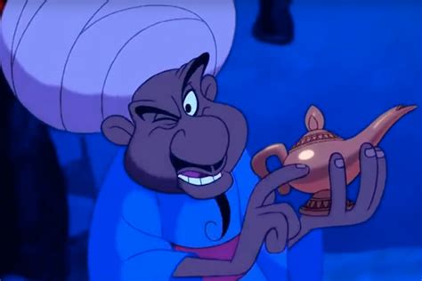 Aladdin old man smile - emailjuja