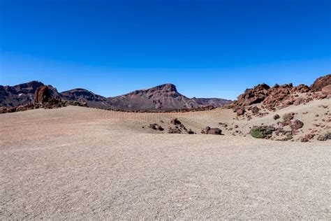 Scenic View on Moon Landscape of Minas De San Jose Sur Near Volcano ...