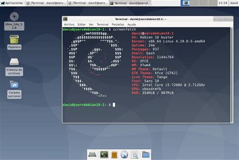 Instalar el escritorio XFCE en Debian 10 - ochobitshacenunbyte