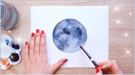 Moon Painting Easy Aesthetic Painting Ideas - Jump In The Firee