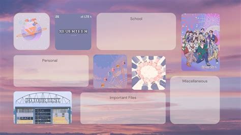 seventeen aesthetic desktop wallpaper | Awan