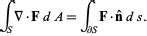 Divergence Theorem -- from Wolfram MathWorld