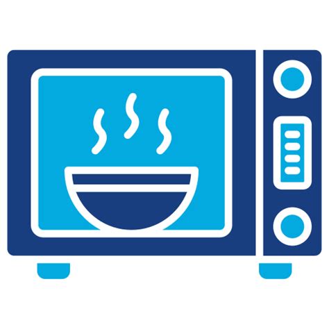 Microwave oven Generic Blue icon