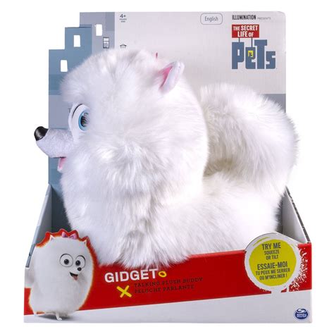 The Secret Life of Pets - Gidget 12 Inch Talking Plush Buddy – ilovealma