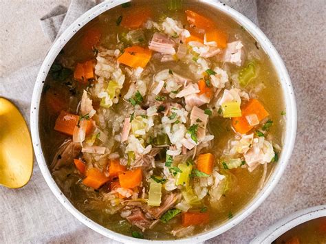 Turkey Carcass Soup Recipe - Dinner, then Dessert