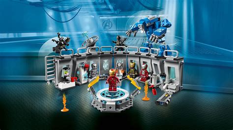 Iron Man Hall of Armor 76125 - LEGO® Marvel Sets - LEGO.com for kids