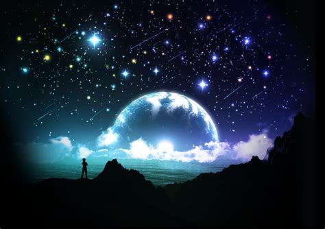 🔥 [50+] Moon Stars Wallpapers | WallpaperSafari