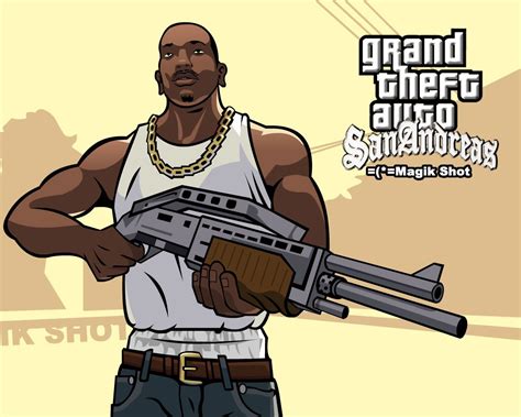 GTA San Andreas CJ Wallpapers - Wallpaper Cave