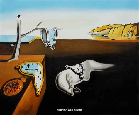 Dali-Persistence Of Memory By Salvador Dali Oil Paintings On Canvas ...