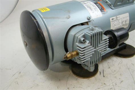 Gast Air Compressor 50 PSI Max., 6LCF-468-M616EX | Joseph Fazzio ...