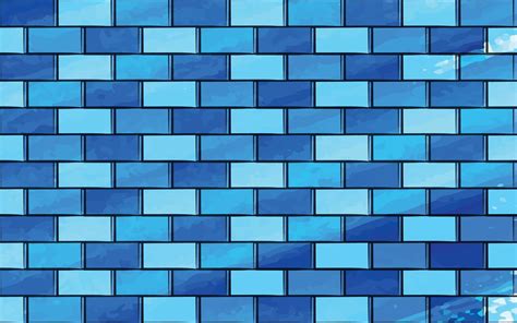 Illustration of Blue Brick Background 21879677 Vector Art at Vecteezy