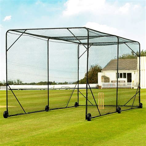 Fortress Mobile Cricket Cage [24ft x 10ft x 10ft] | Freestanding ...