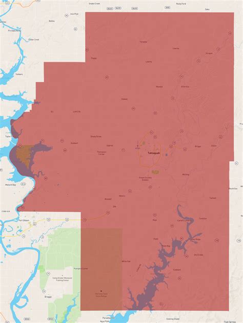 Oklahoma Cherokee County - AtlasBig.com