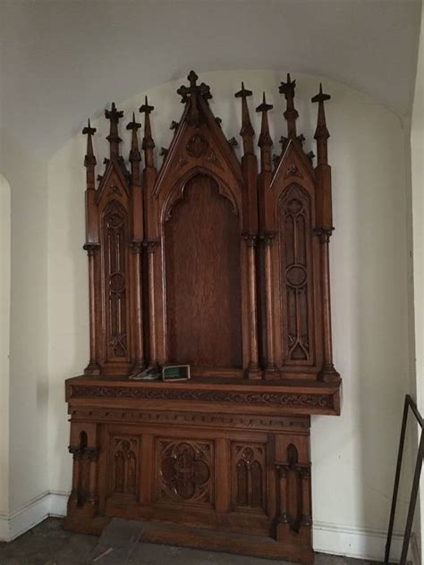 Antique Gothic Church Altar « Obnoxious Antiques