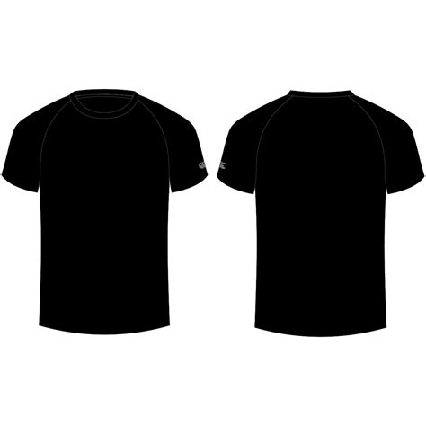 A Blank Black T Shirt Design - ClipArt Best