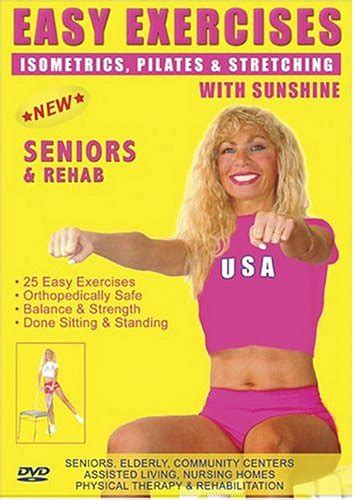 Seniors Exercise DVD: Senior / Elderly Easy Pilates Exercises DVD. Easy ...