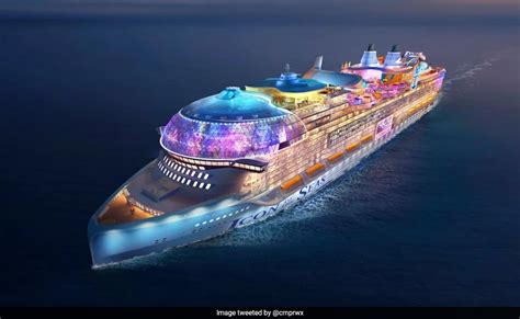 World's Largest Cruise Ship Sets Sail Raising Methane Emission Concerns