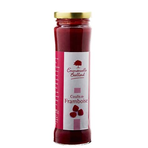 Coulis de Framboise 210g - Saveurs de Bourgogne - Vente de produits du ...