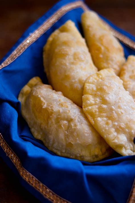 Goja (Gojiya) - Spiced Coconut Turnovers - Alica's Pepperpot