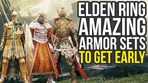 Elden Ring - Amazing Armor Sets You Can Already Get Early (Elden Ring ...