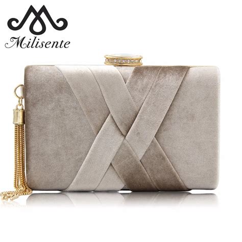 Milisente 2018 New Arrival Women Clutch Bags Top Quality Suede Clutches ...