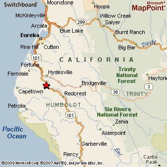 Where is Scotia, California? see area map & more