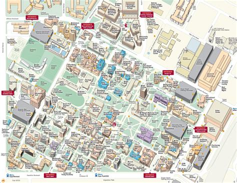 Usc Campus Map