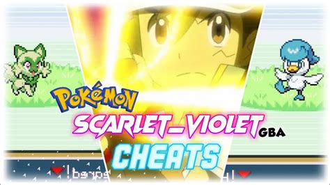 Pokemon Scarlet and Violet GBA [ Latest Cheats ] - YouTube