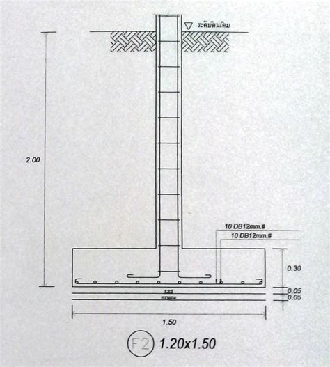 footing drawing – Len Hend