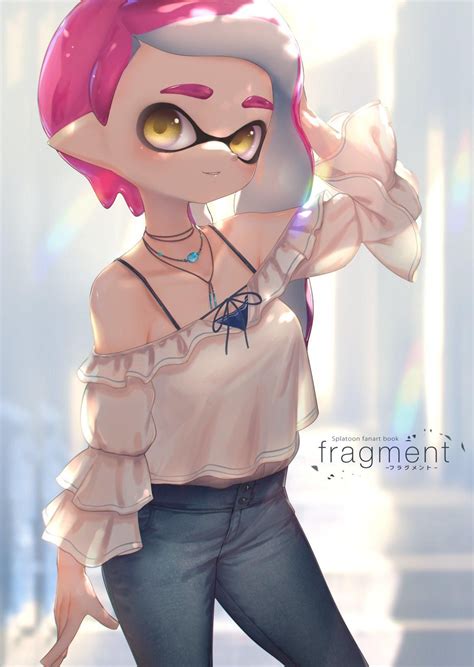 Apparently Hizake has an artbook now. Title: FRAGMENT | Splatoon ...