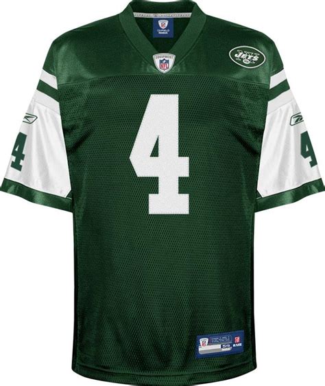 Brett Favre Authentic New York Jets Jersey by Reebok, Green, size 52 ...