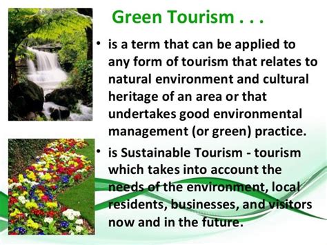 GREEN TOURISM