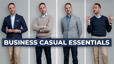 The ULTIMATE Business Casual Capsule Wardrobe | 15 Menswear Wardrobe ...