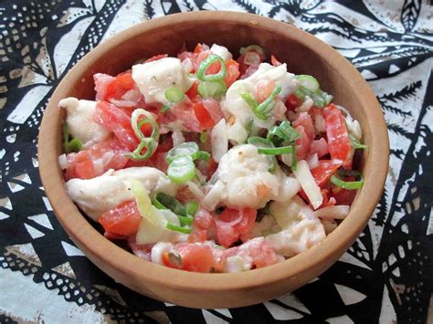 Shoot and Eat: Samoan Raw Fish Salad | Raw fish recipes, Fish salad, Food