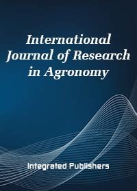 Agronomy Journal | International Journal of Research in Agronomy