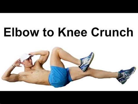 Elbow to Knee Crunch for Males - Best exercise for your Knees & Elbows ...