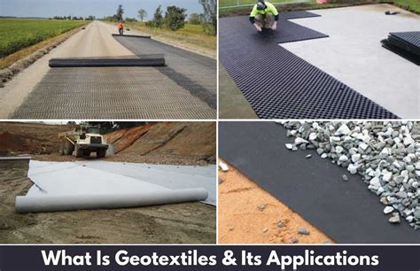 What Is Geotextile | 3 Types Of Geotextiles | Geotextiles Application ...