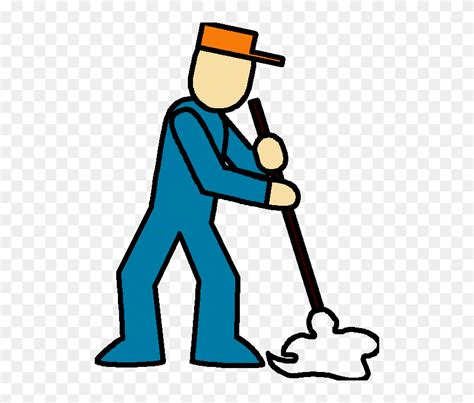 Janitor Clipart Zoo - Janitor Clipart, HD Png Download - 504x635 ...