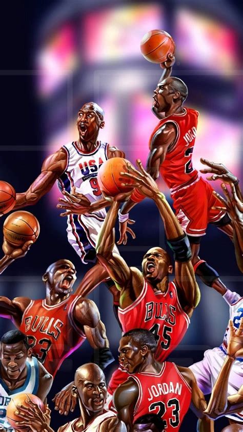 Download NBA iPhone Michael Jordan Chicago Bulls Wallpaper | Wallpapers.com