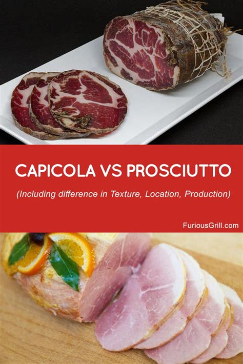 Capicola vs Prosciutto - Difference in Location, Texture & Production ...